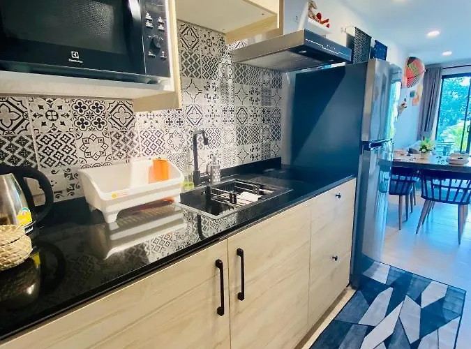 Apartment Bann Chidtha Family Full Kitchen Near Suvarnabhumi Airport *